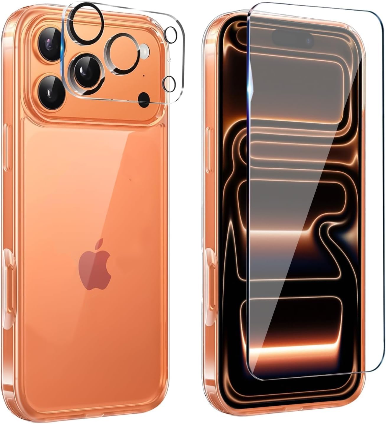 Amazon.co.jp: 対応 いphone17pro 用 ケース クリア 【ガラスフィルム1